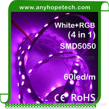 Newest product high cri lowest price 60ledm wrgb led strip lighting